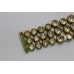 Fashion Crystal Polki Bridal Indian jadau vintage Bracelet Gold Plated 7 Inches
